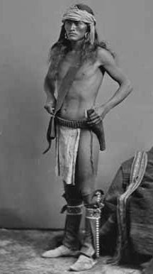 One of Gullfoyle's Navajo scouts 1883